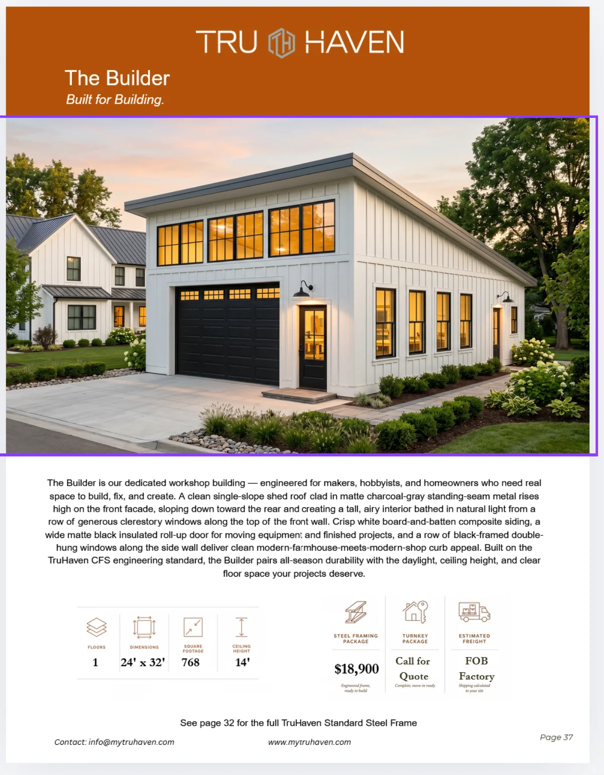 The Builder catalog details