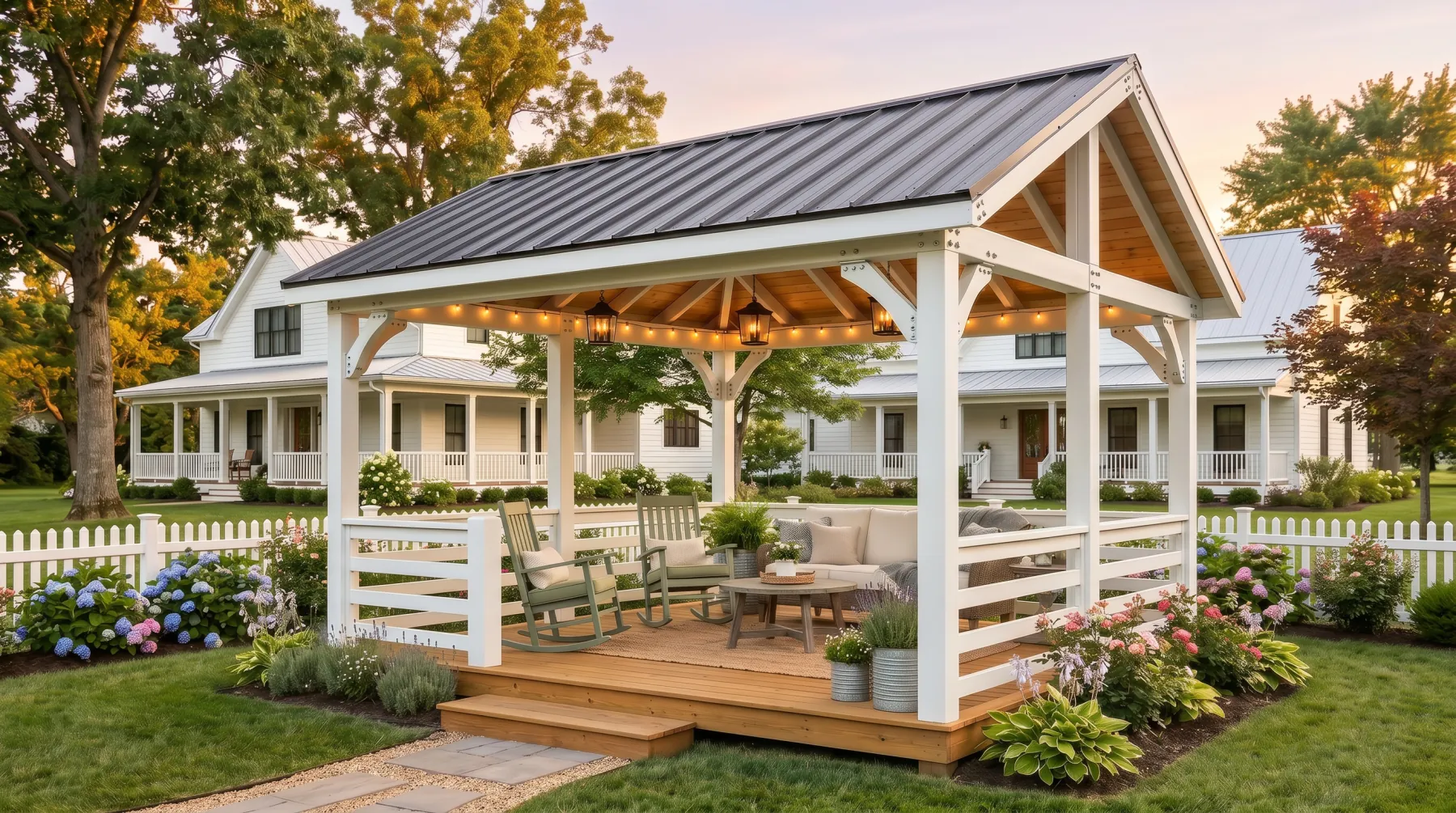 The Picket Fence exterior