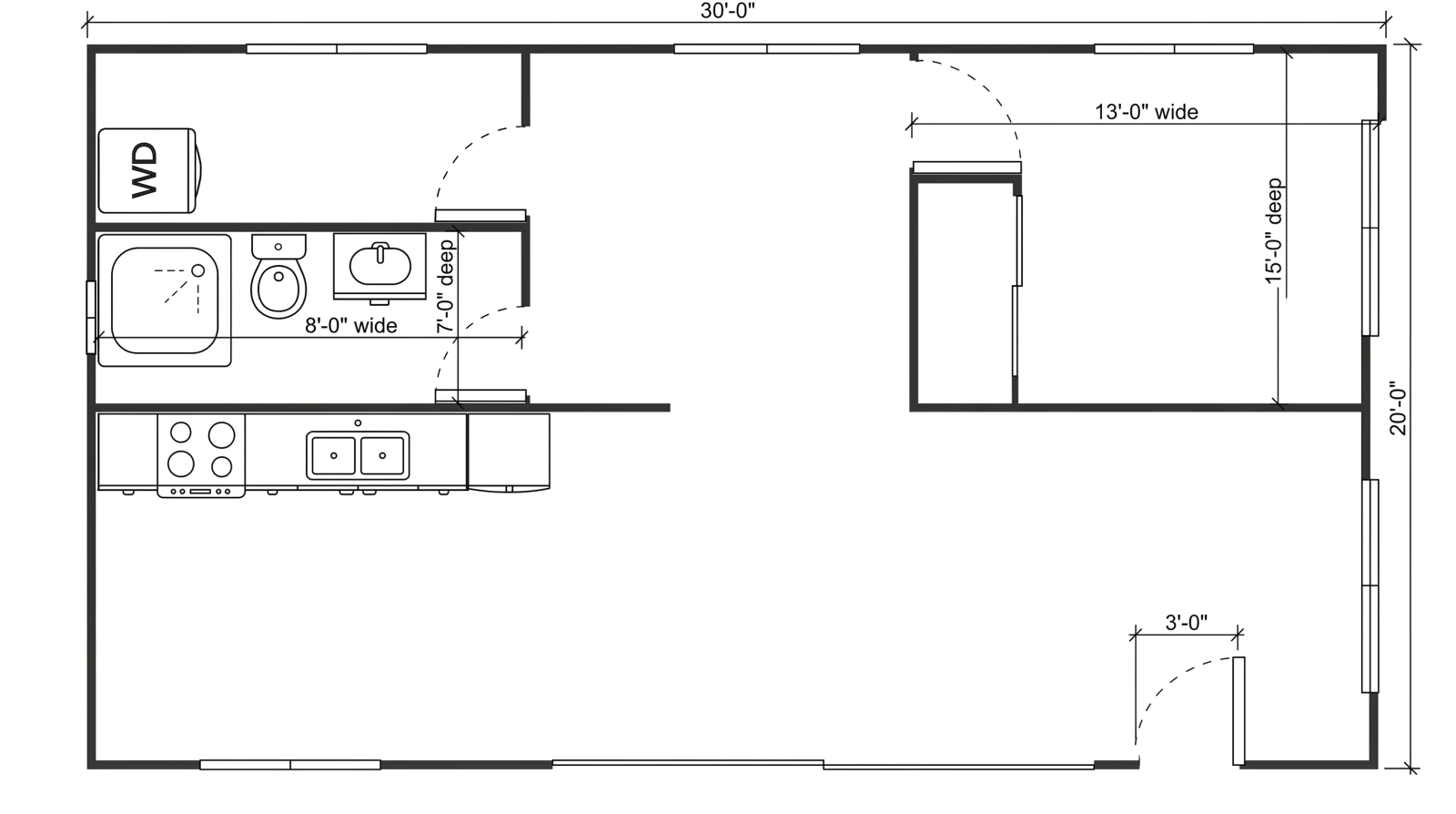 The Lakeshore floor plan