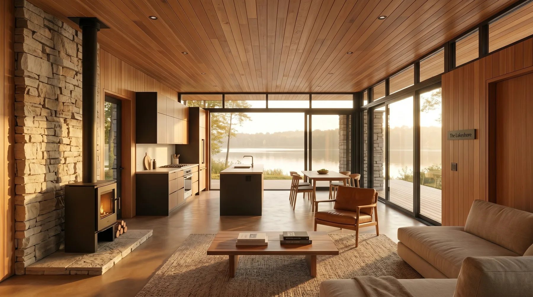 The Lakeshore interior