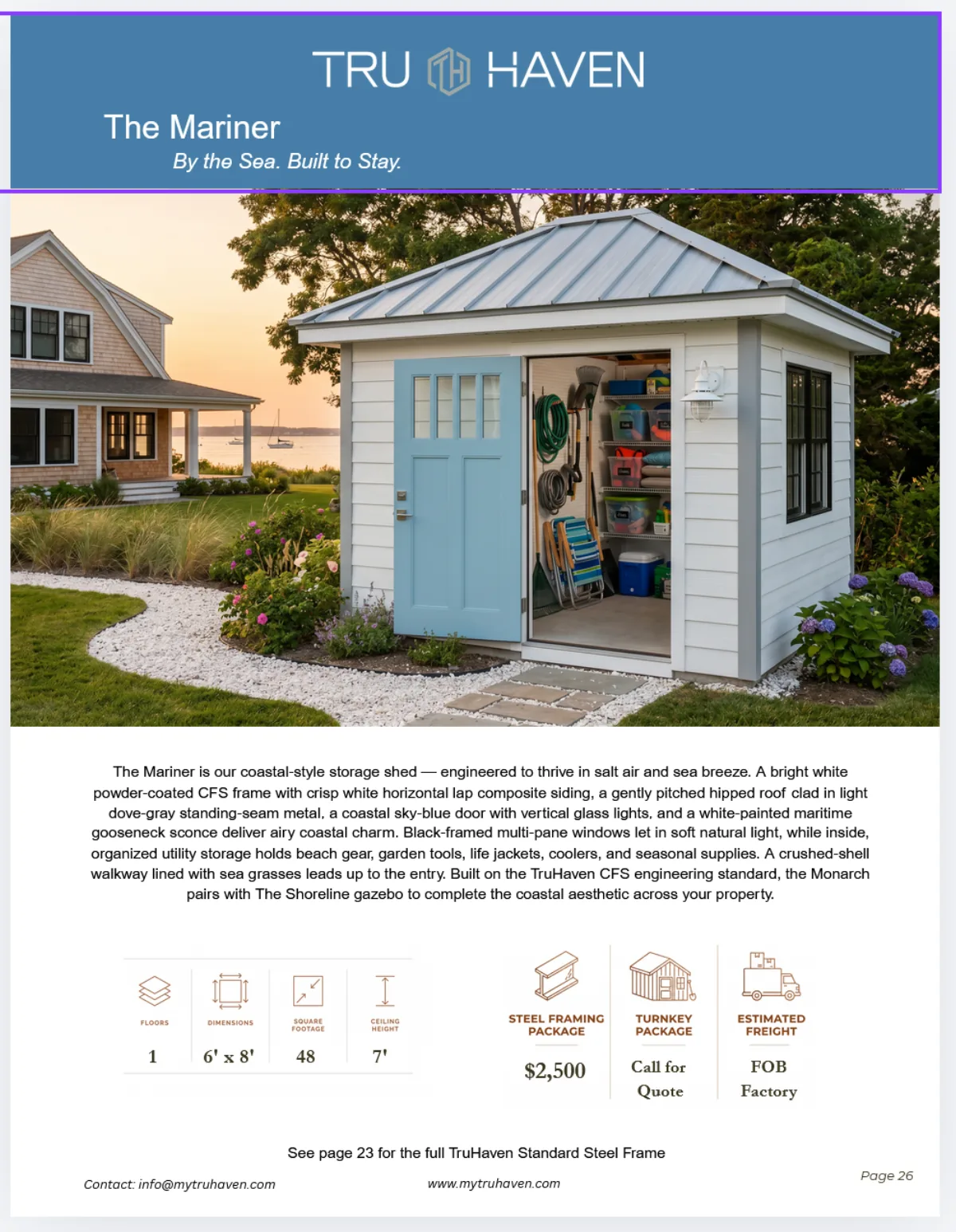 The Mariner catalog details