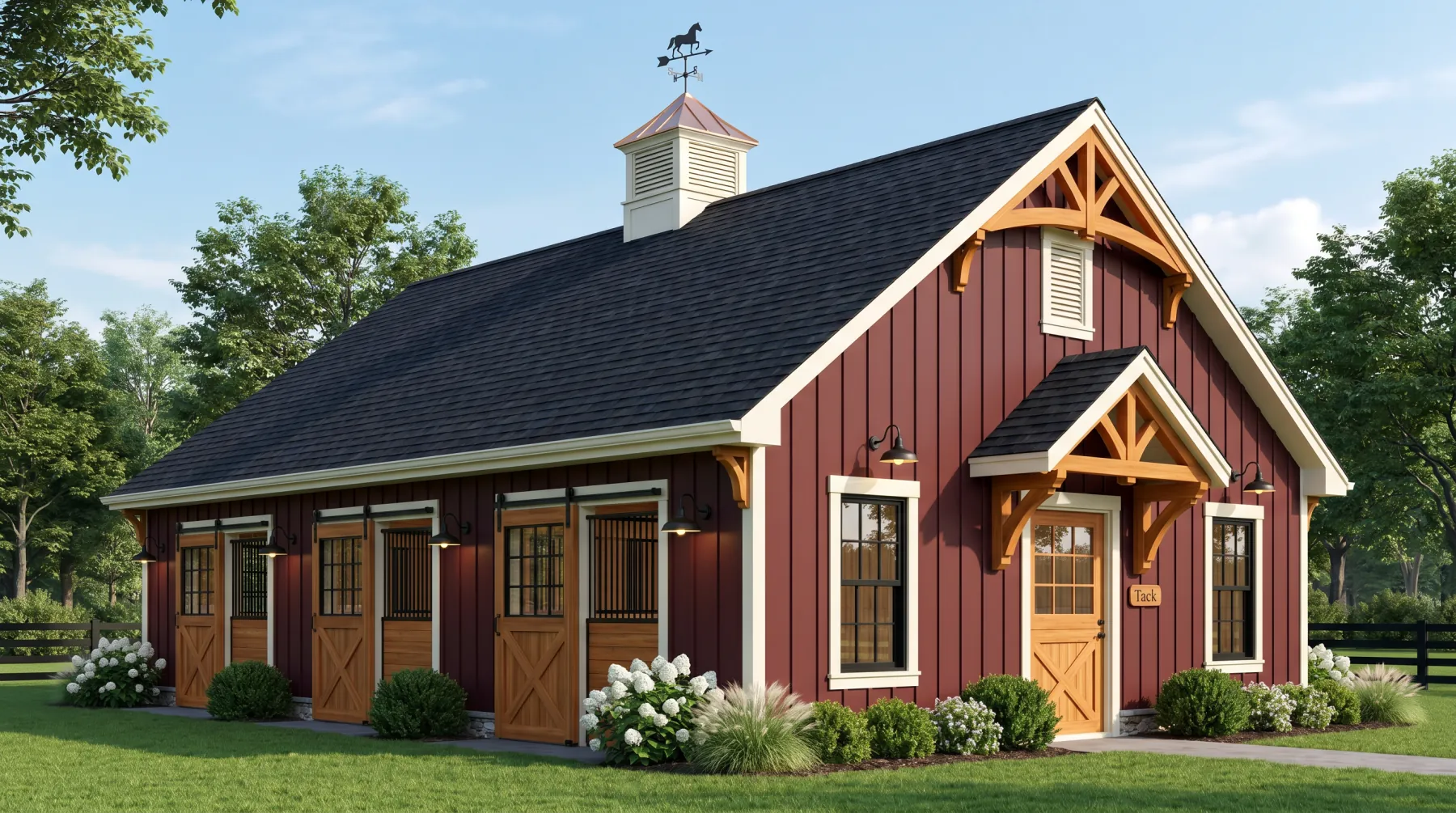 TruHaven chicken coops and horse barns in the TruFarm Homestead Collection